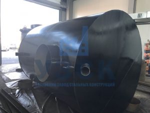Резервуар горизонтальный стальной наземный в Новомосковске