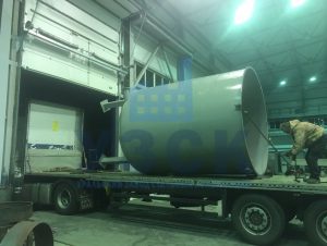 Доставка резервуара вертикального в Новомосковске