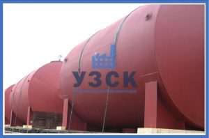 Горизонтальный резервуар РГС для ГСМ в Новомосковске