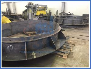 Клапан типа ПГВУ по чертежу заказчика в Новомосковске