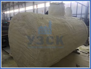 Емкость в ППУ изоляции в Новомосковске