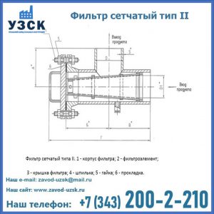 Фильтр сетчатый ФС по Т-ММ-11-2003 в Новомосковске