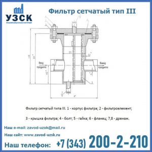 Фильтр сетчатый ФС по Т-ММ-11-2003 в Новомосковске