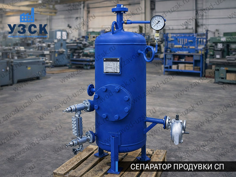 изображение Сепаратора непрерывной продувки СП в Новомосковске